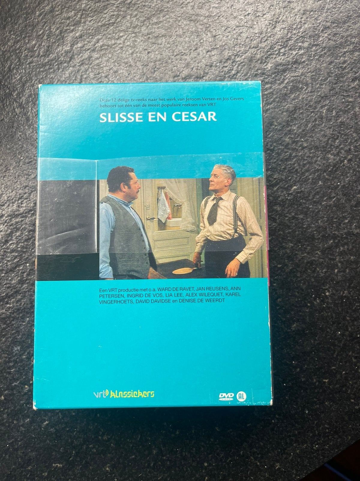 DVD slisse en cesar, Cd's en Dvd's, Dvd's | Tv en Series, Ophalen of Verzenden, Zo goed als nieuw, Nederlands, Komedie