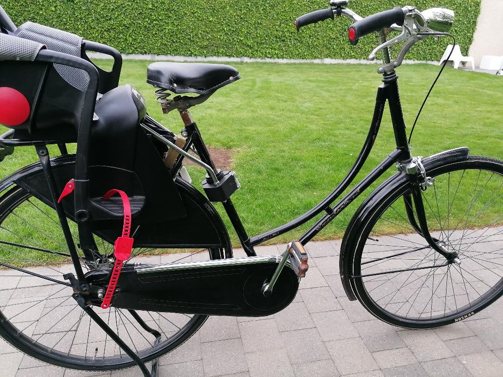 Toffe Hollandse omafiets, Enlèvement, Utilisé, Frein à rétropédalage, Frein à main