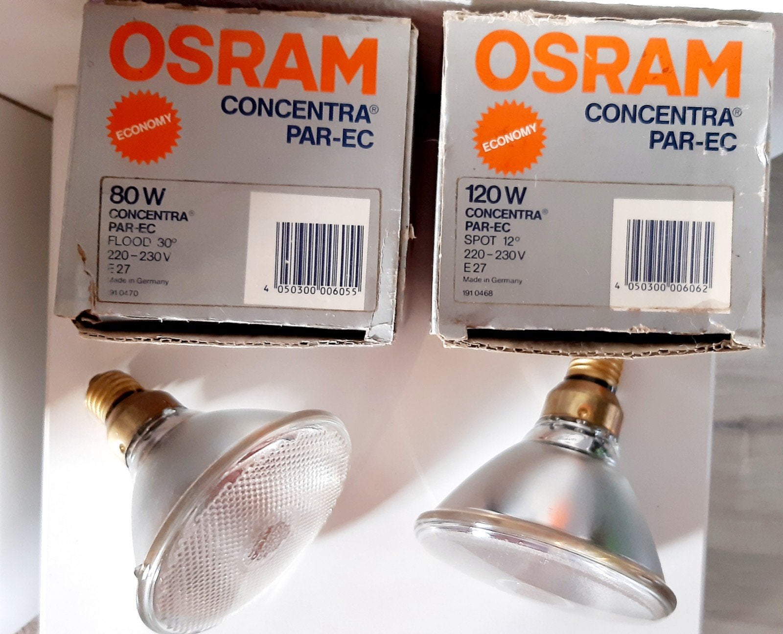 2 OSRAM Concentra PAR-EC spots, Ophalen