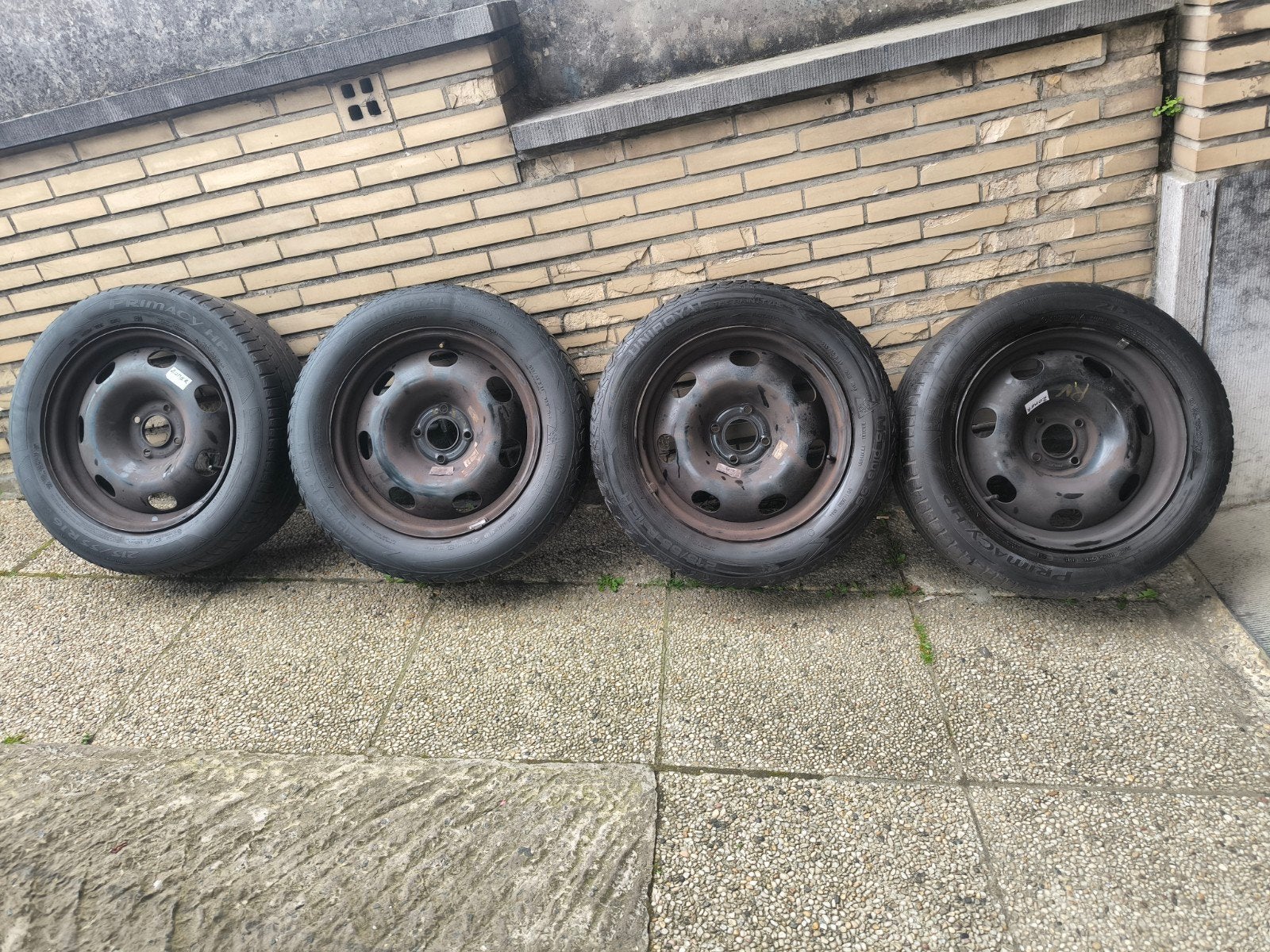 4 velgen met Michelin Primacy HP zomer banden
215 55 R16, Auto-onderdelen, Banden en Velgen, Ophalen, 215 mm, 16 inch, Banden en Velgen