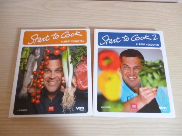 'Start to Cook' boek 1 en 2 door Albert Verdeyen, Livres, Livres de cuisine, Enlèvement, Neuf, Pays-Bas et Belgique