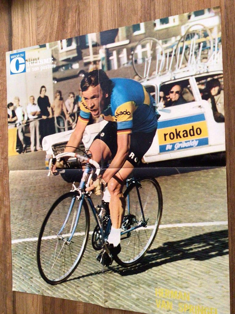 Wielerpoter team rokado herman van springel, Verzenden