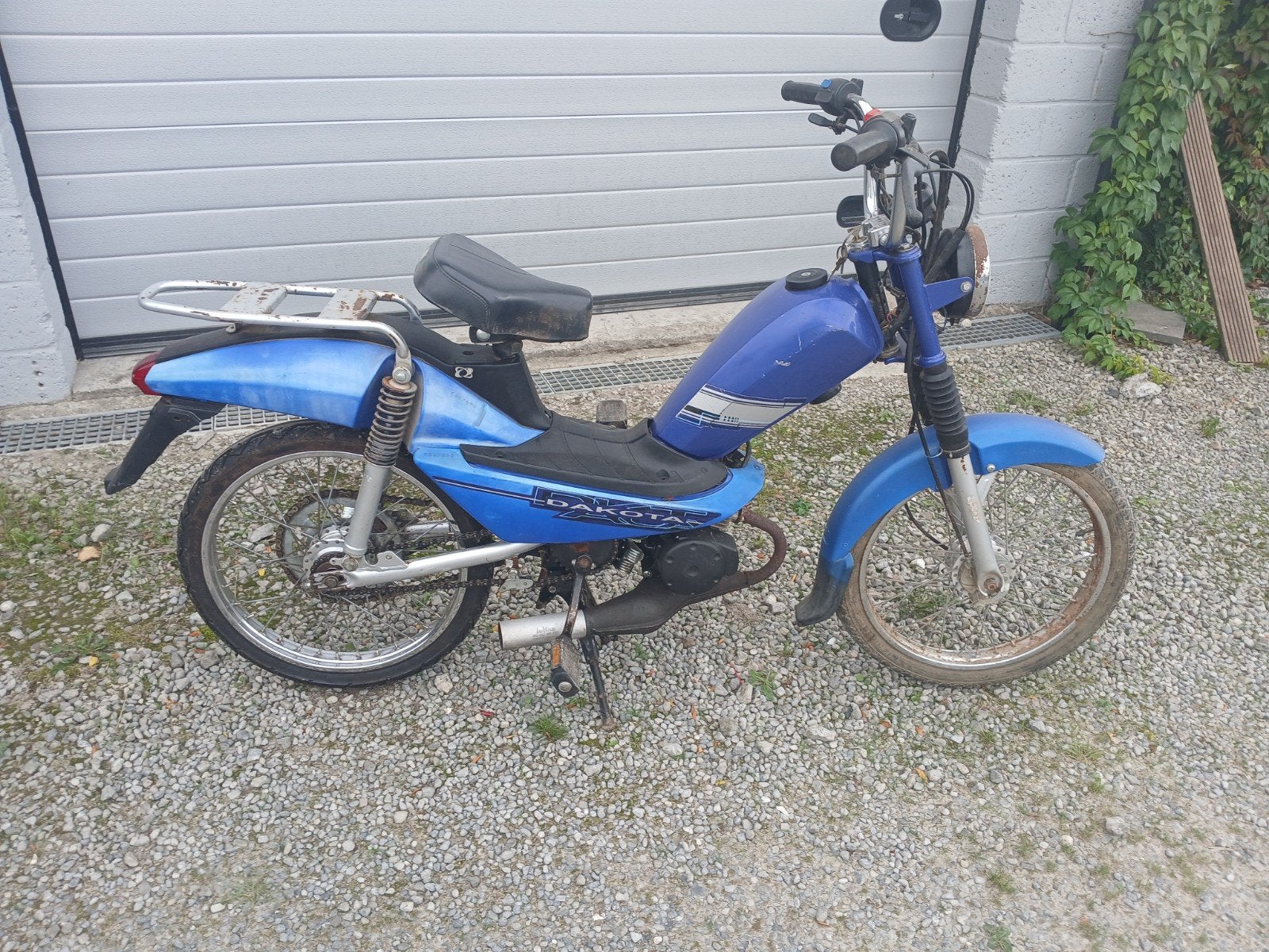 Mobylette MBK Dakota, Enlèvement