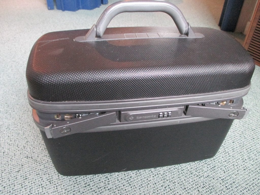 Samsonite Beauty Case, Bijoux, Sacs & Beauté, Boîtes de maquillage & Beauty case, Gris, Avec miroir(s), Enlèvement, Utilisé
