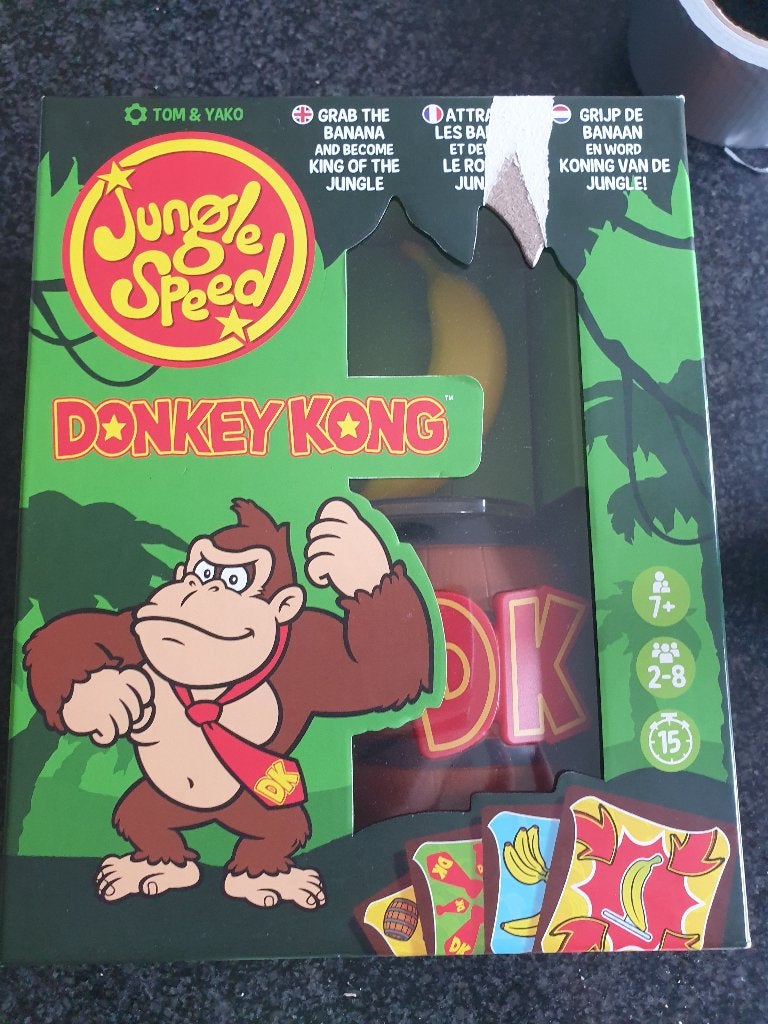 Gezelschapsspel donkey kong, Hobby en Vrije tijd, Een of twee spelers, Ophalen of Verzenden, Nieuw, Nintendo