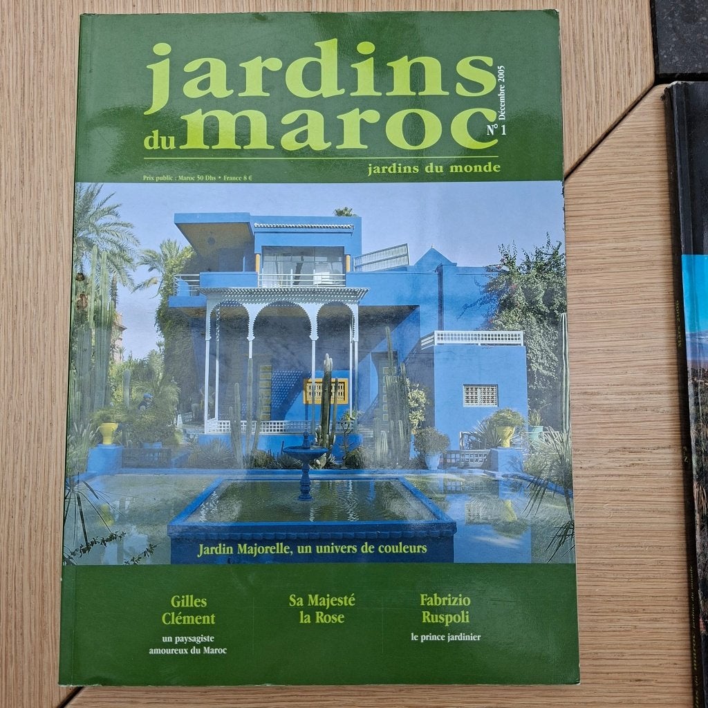 collectioneur, 1ière année, Jardins du Maroc, 2005-2006, Collections, Revues, Journaux & Coupures, Enlèvement ou Envoi, 1980 à nos jours