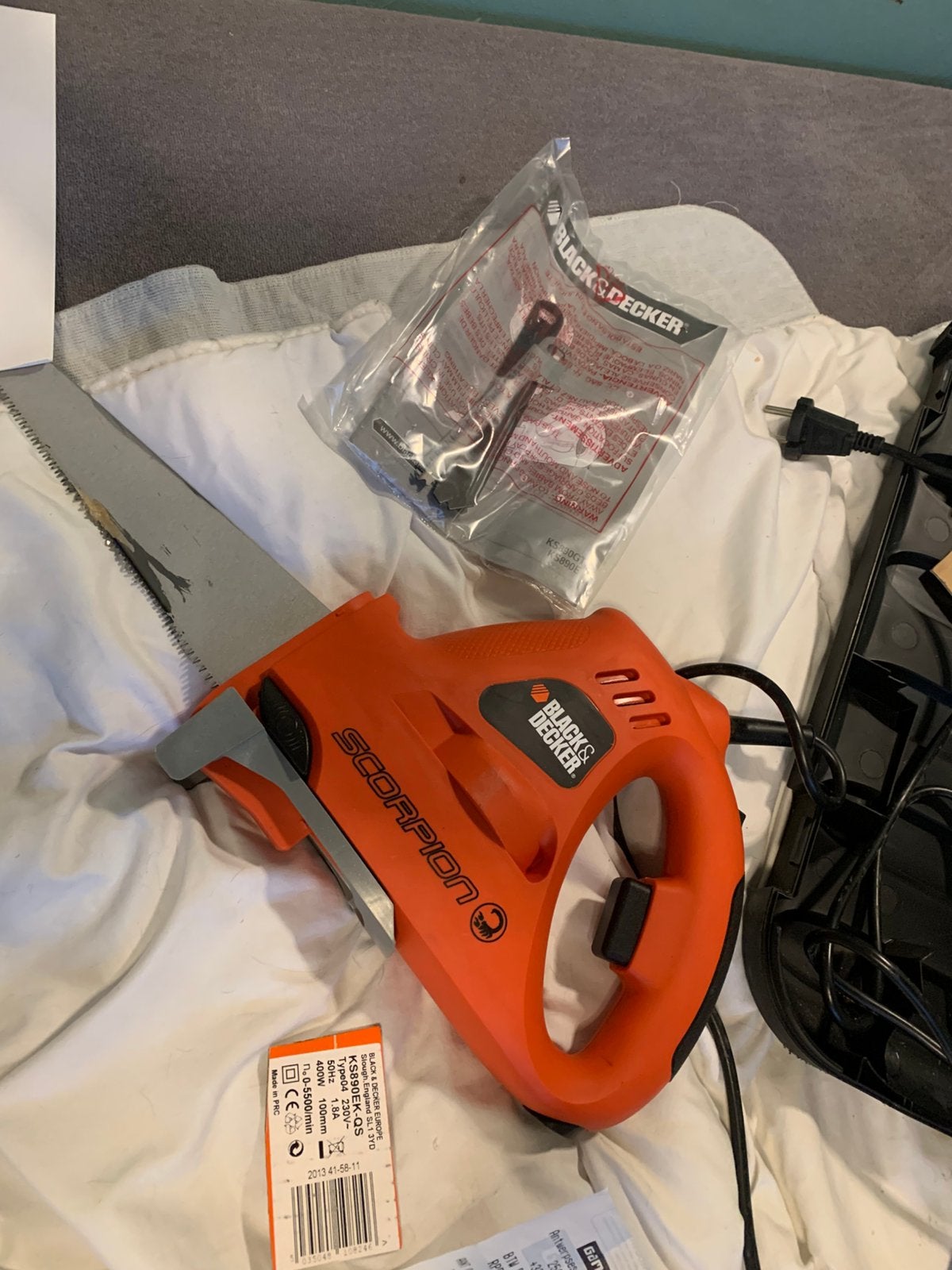 Black & Decker Scorpion KS890EK Multie – Compleet + Factuur!, Jardin & Terrasse, Souffleurs de feuilles, Comme neuf, Porté à la main