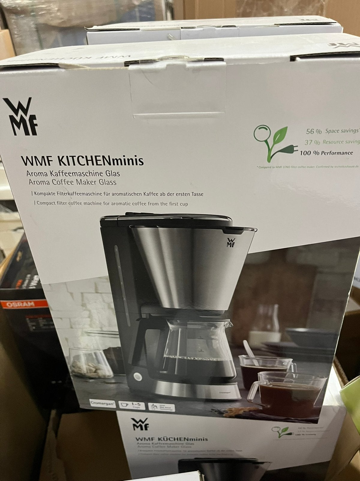 cafetière WMF economise l'espace design  en boîte d'origine, Electroménager, Enlèvement ou Envoi, Neuf