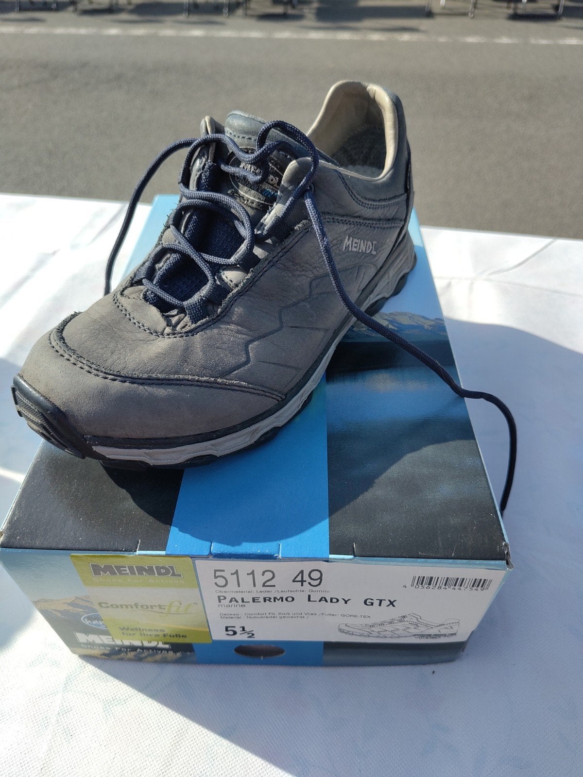wandelschoenen Meindl Palermo lady GTX maat 39, Chaussures de marche, Meindl, Enlèvement ou Envoi, Porté