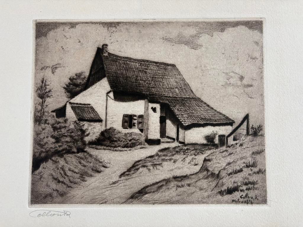 Ets + brief: Jean-Roch Collin (Sint-Lambrechts-Woluwe), Ophalen