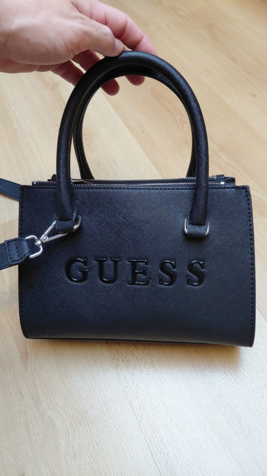 Sac à main Guess, Enlèvement, Comme neuf, Noir, Sac à main