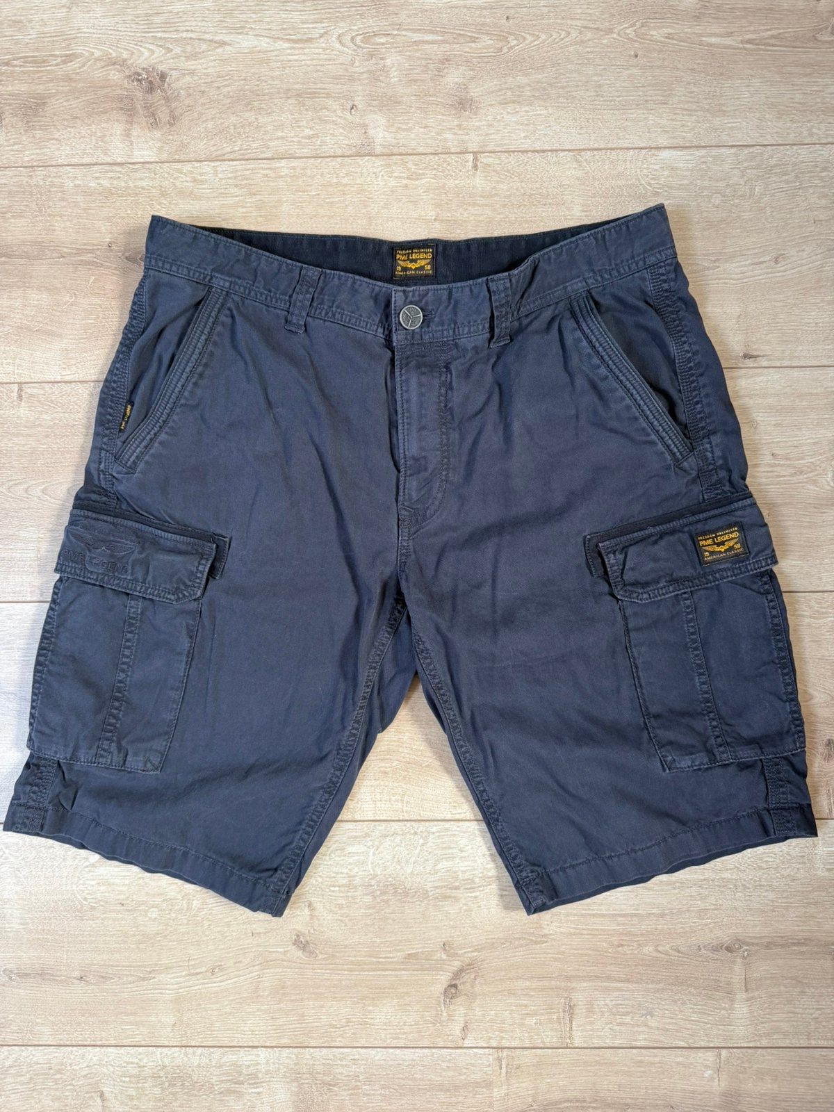 Cargoshorts van Pme Legend, Ophalen of Verzenden, Zo goed als nieuw, Maat 56/58 (XL), Blauw