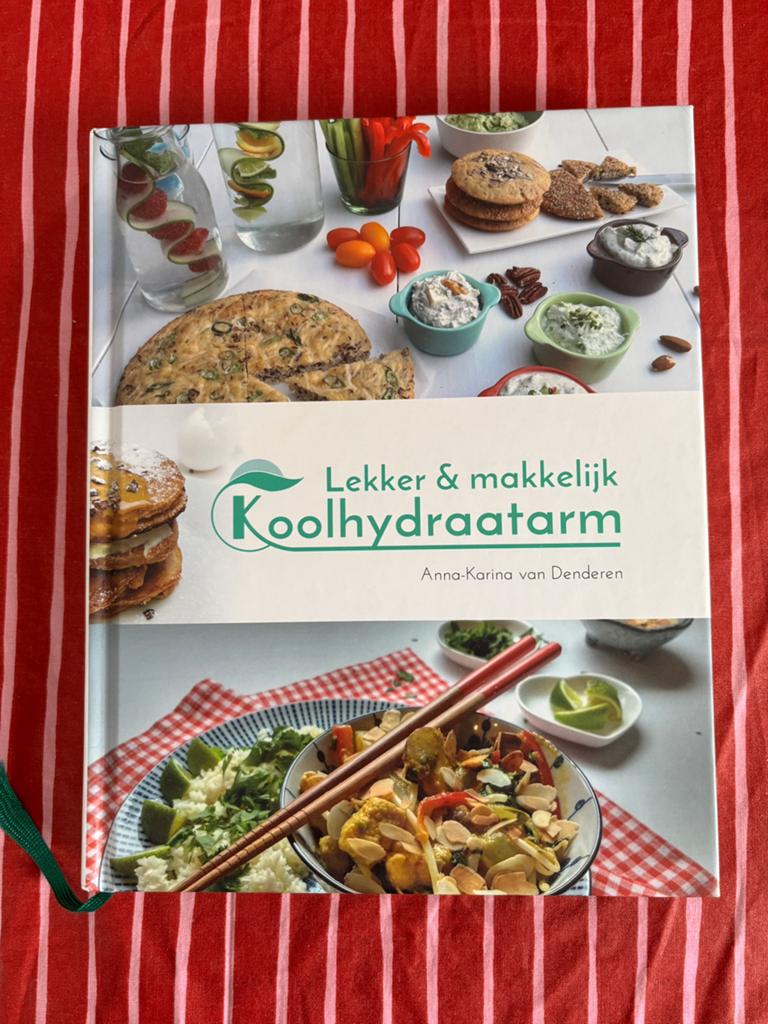 Kookboek “lekker en makkelijk koolhydraatarm”, Zo goed als nieuw, Gezond koken, Nederland en België, Tapas, Hapjes en Dim Sum