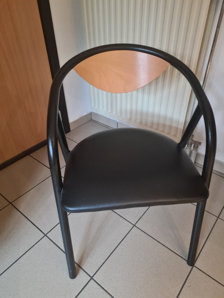 chaises, Enlèvement, Utilisé, Quatre, Noir