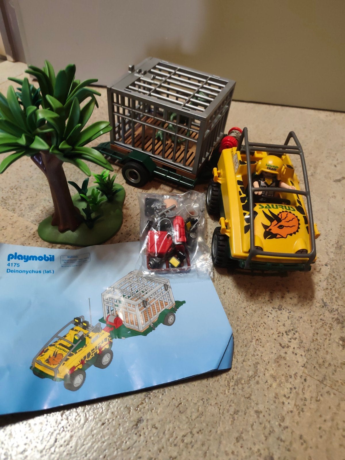 Dinosaurusonderzoekauto 4175, Kinderen en Baby's, Speelgoed | Playmobil, Ophalen of Verzenden