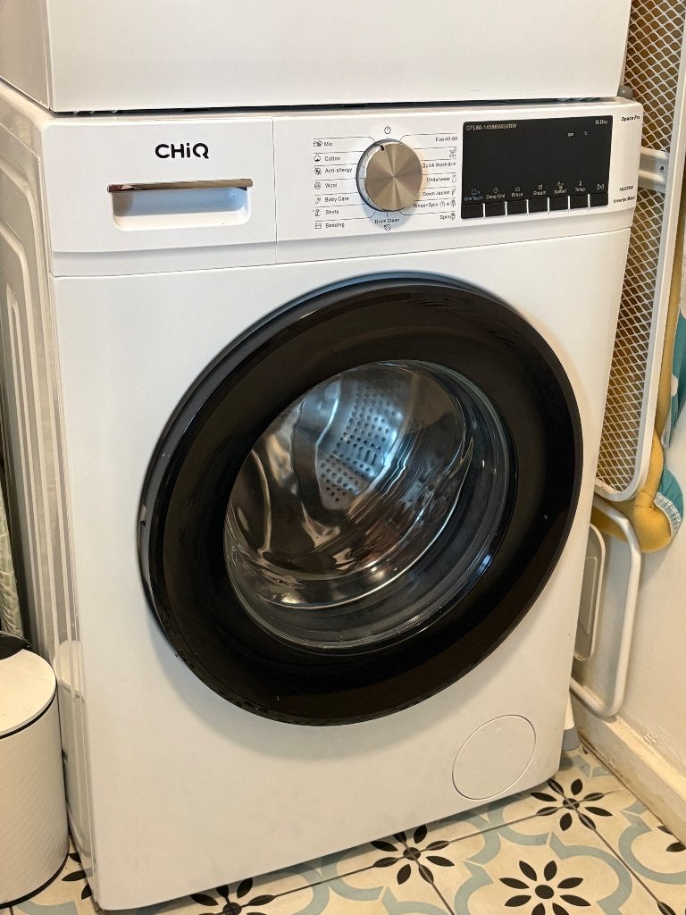 wasmachine chiQ, 8 tot 10 kg, Ophalen, Gebruikt, Voorlader