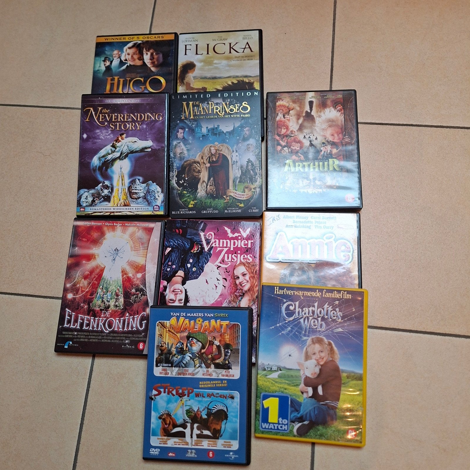 films, Ophalen, Gebruikt