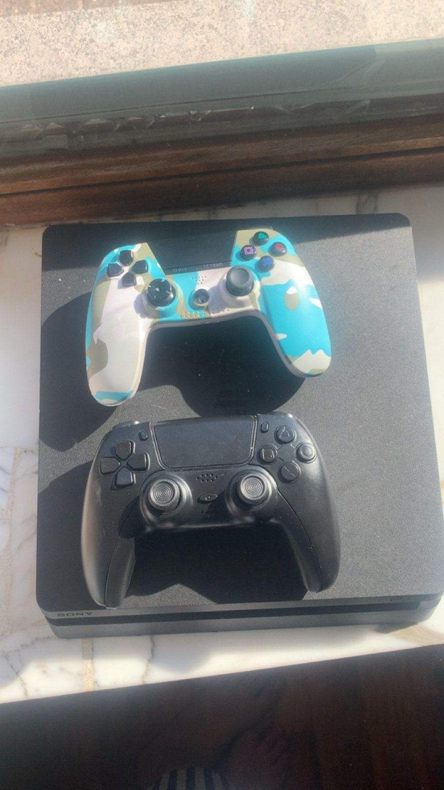 Ps4 + monitor, Ophalen, Zo goed als nieuw