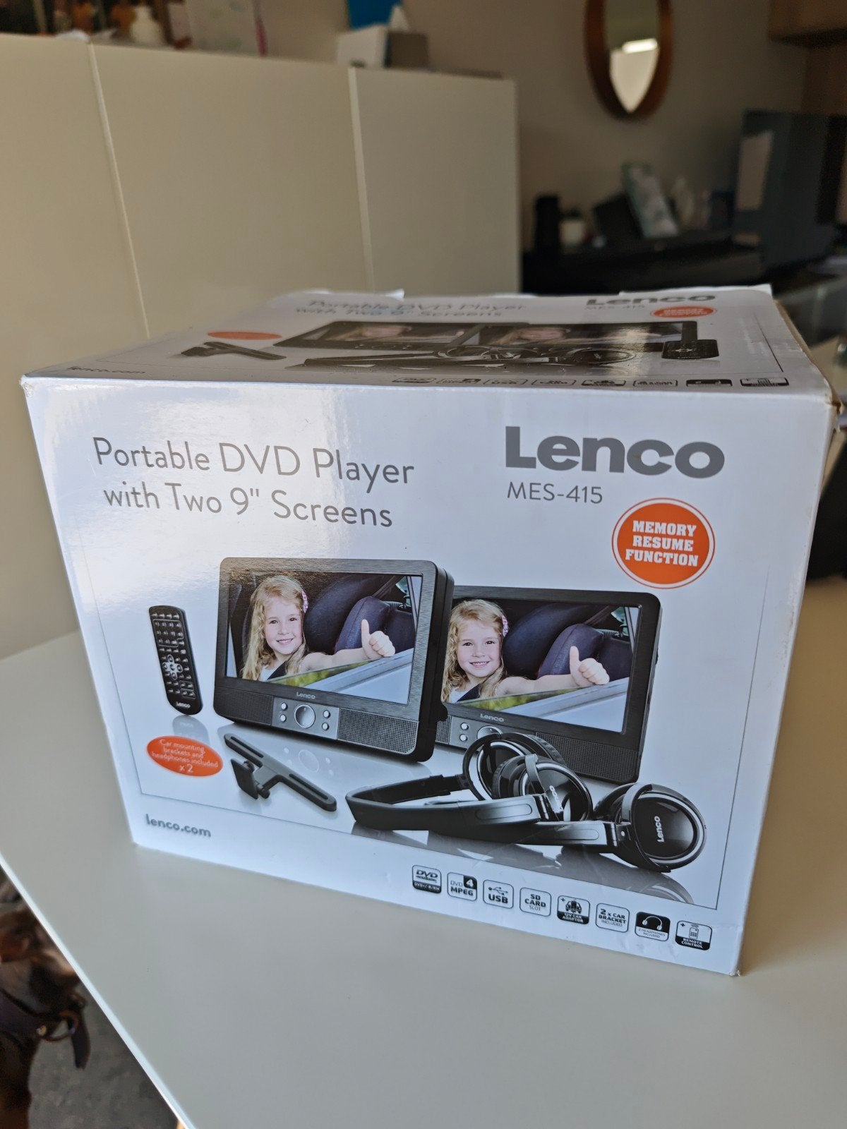 Lenco MES-415, Audio, Tv en Foto, DVD spelers, Dvd-speler, Overige merken, Draagbaar
