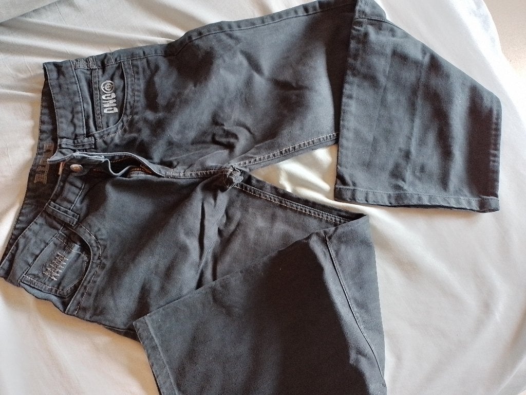 zwarte jeans jongen broek 170 in goede staat Here & There, Ophalen of Verzenden, Zo goed als nieuw, Jongen, Broek