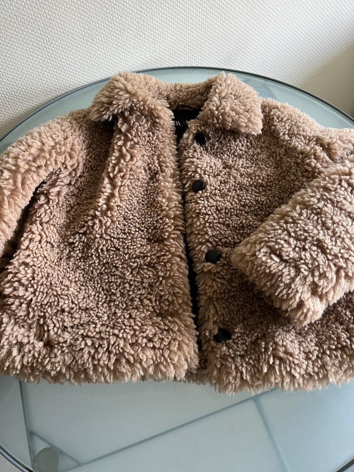 Donsjack van Zara, Ophalen, Nieuw, Maat 38/40 (M), Beige