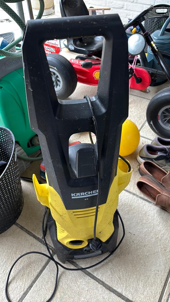 Karcher k3 met toebehoren, Bricolage & Construction, Matériel de nettoyage, Enlèvement ou Envoi, Comme neuf