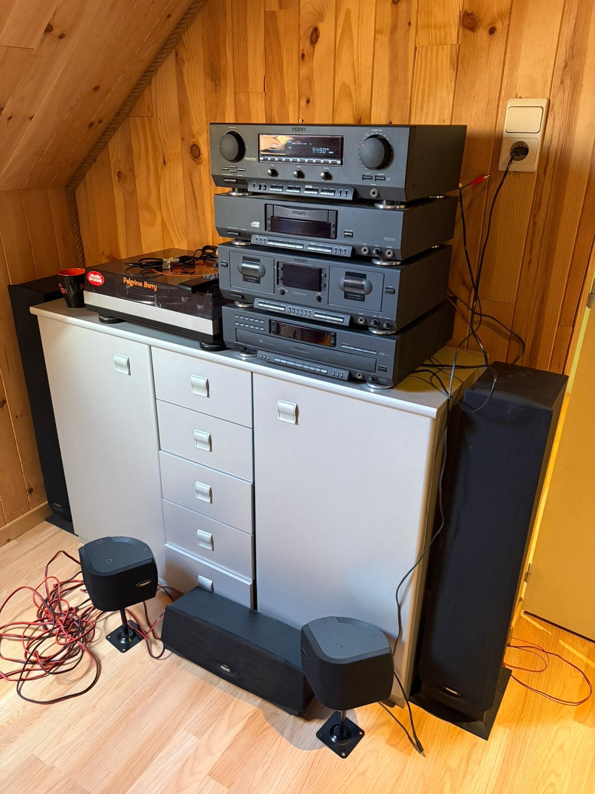 Philips 900 stereoketen, Audio, Tv en Foto, Ophalen, Gebruikt, 5.1-systeem, Philips