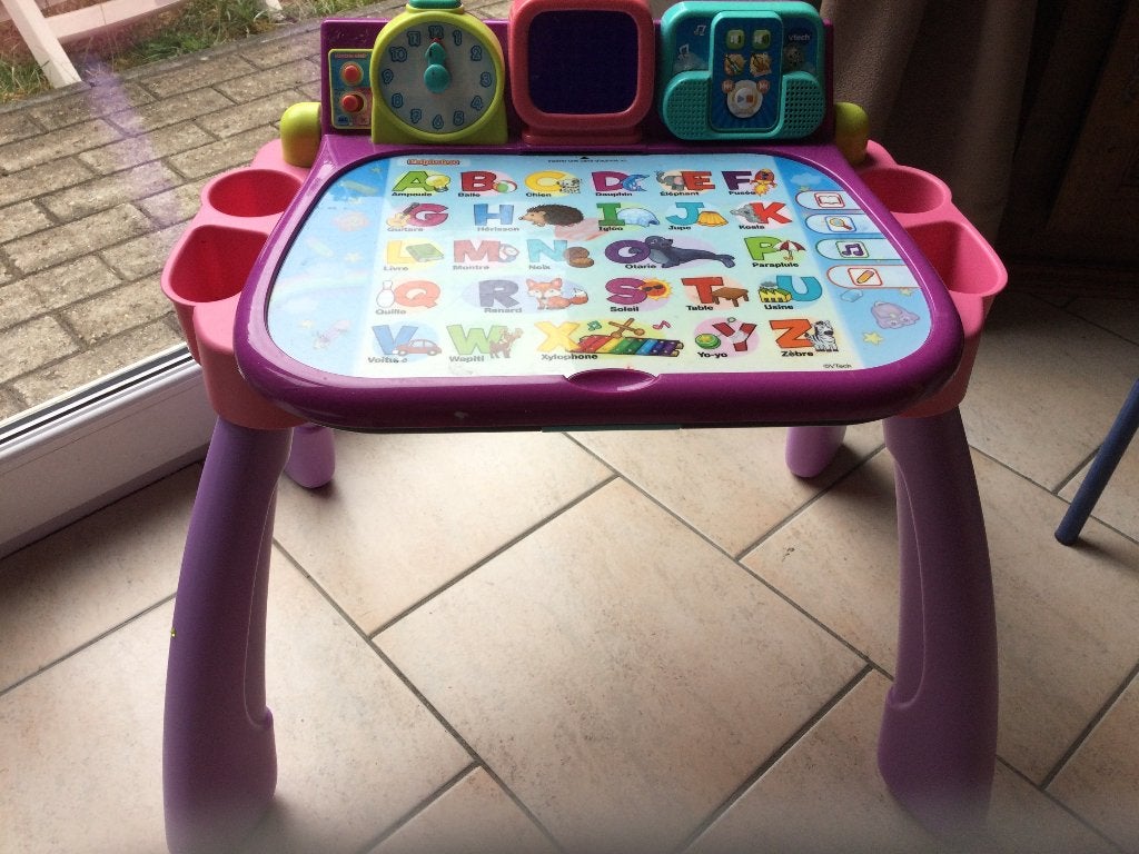 SPEELTAFEL” VTECH”, Ophalen, Gebruikt, 6 jaar of ouder