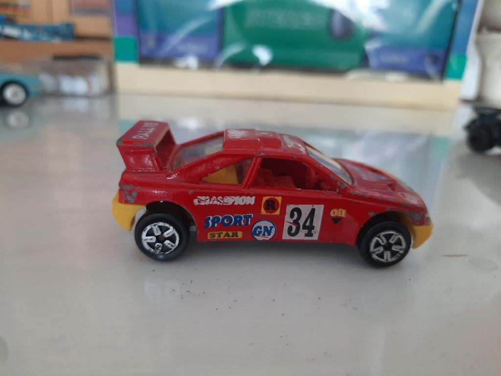 Majorette Peugeot 405 rouge, Hobby & Loisirs créatifs, Voitures miniatures | 1:87, Enlèvement ou Envoi, Utilisé, Voiture, Majorette