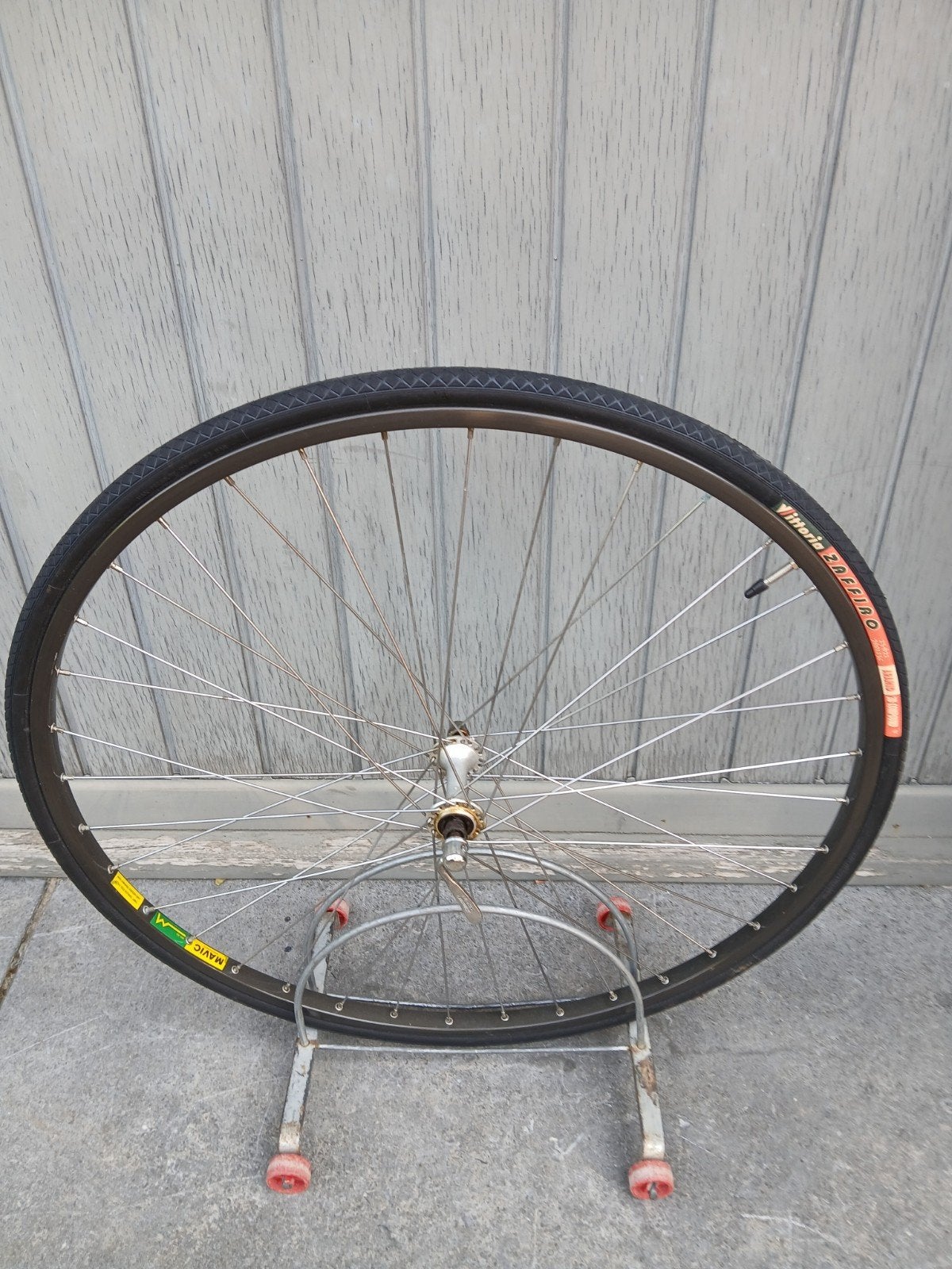 Lot van 8 retro fietsstaanders, Fietsen en Brommers, Fietsaccessoires | Overige Fietsaccessoires, Ophalen, Gebruikt