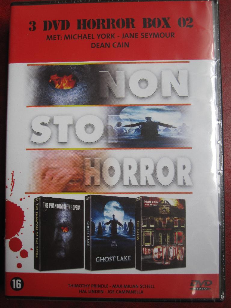 3 DVD Horror Box 02 (3 disc) nieuw in de verpakking, Cd's en Dvd's, Vanaf 16 jaar, Ophalen of Verzenden, Nieuw in verpakking, Overige genres