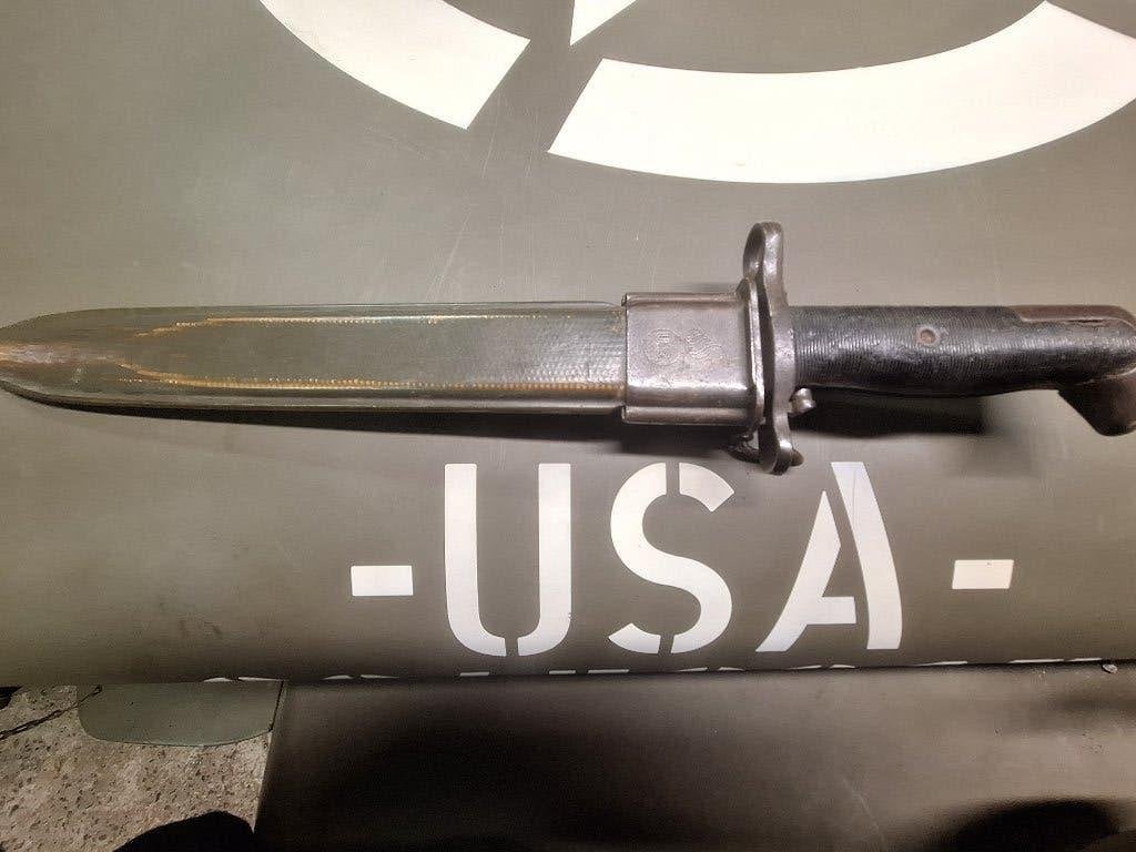 Baionnette fusil garand US ww2, Enlèvement ou Envoi, Armée de terre, Couteau ou Poignard