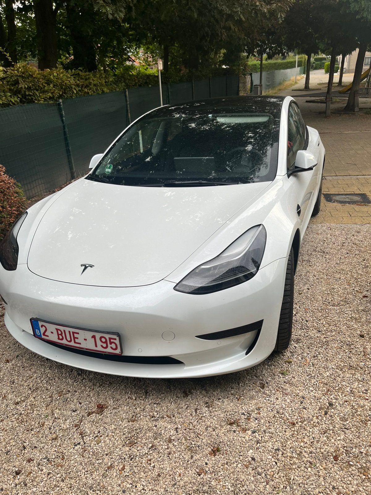 Tesla model3 sr, Auto's, Tesla, Achterwielaandrijving, Zwart, Wit, Particulier