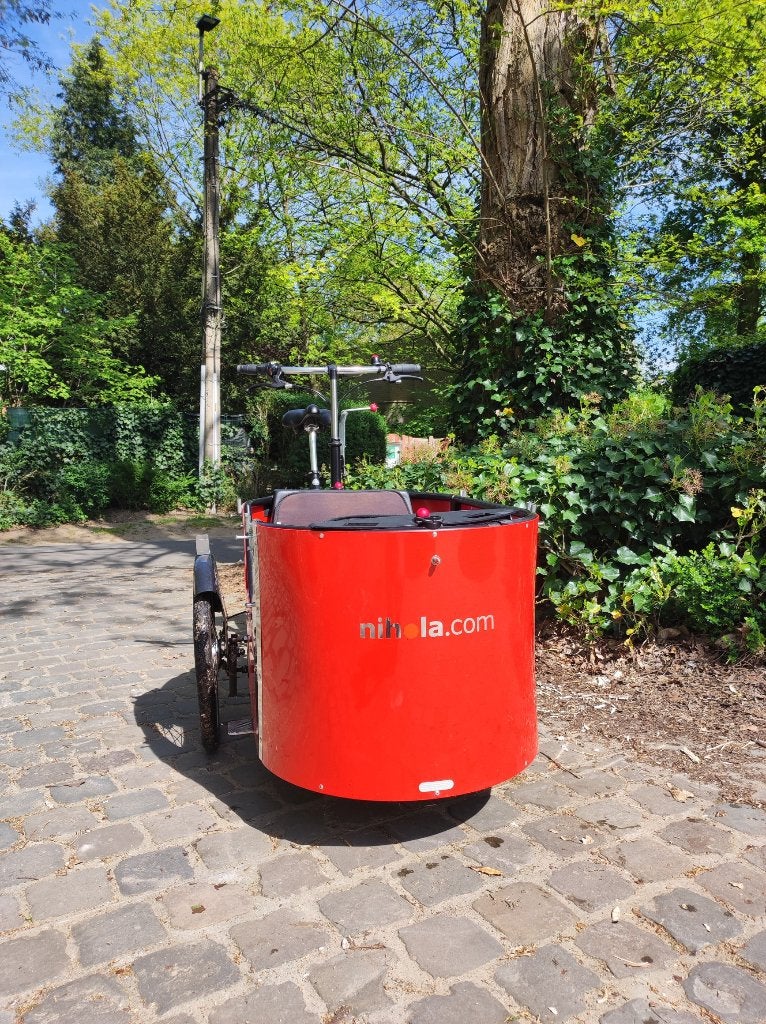 Nihola bakfiets 4.0 + accesoires (nieuwprijs 3299 euro), Ophalen, Zo goed als nieuw