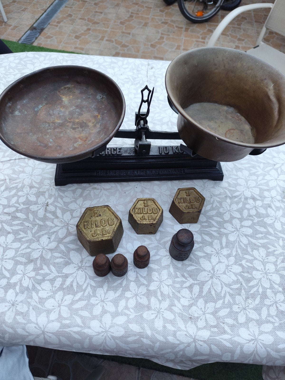 Balance vintage, Electroménager, Moins de 10 kg, Balance de magasin, Analogique, Enlèvement