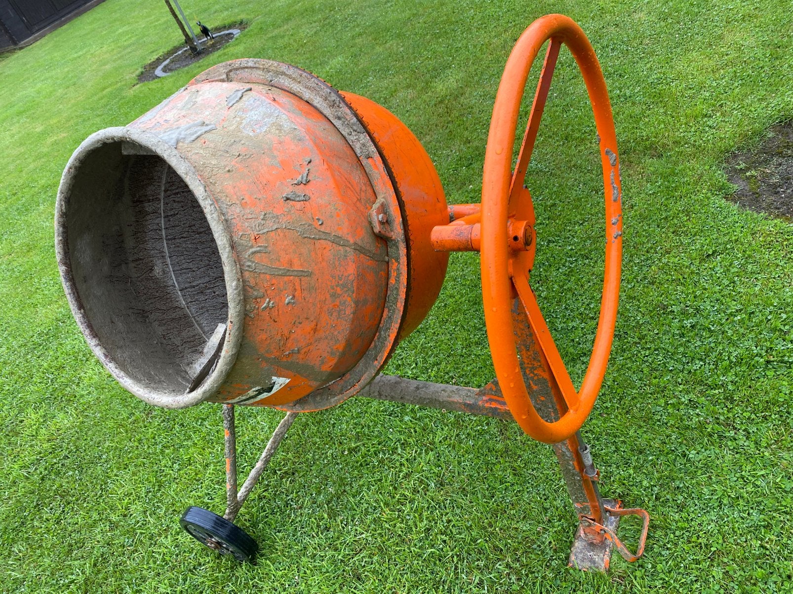 Bétonnière pour bricoleur, manque le moteur, Bricolage & Construction, Enlèvement, Utilisé