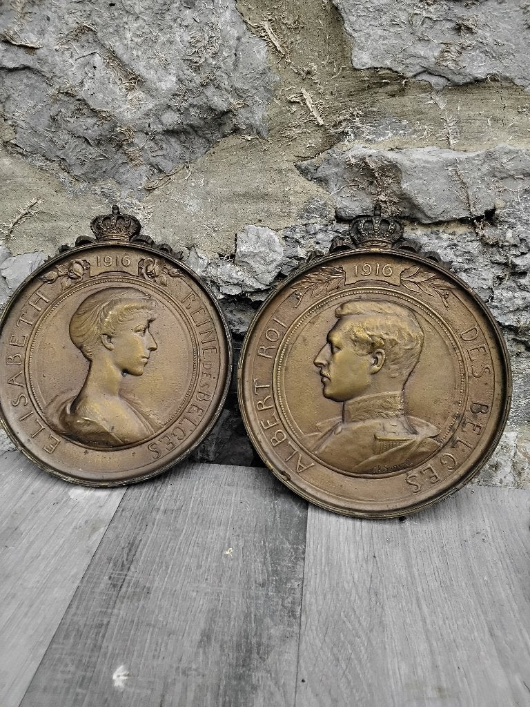 Roi albert Elisabeth, Collections, Enlèvement ou Envoi, Comme neuf, Autres types