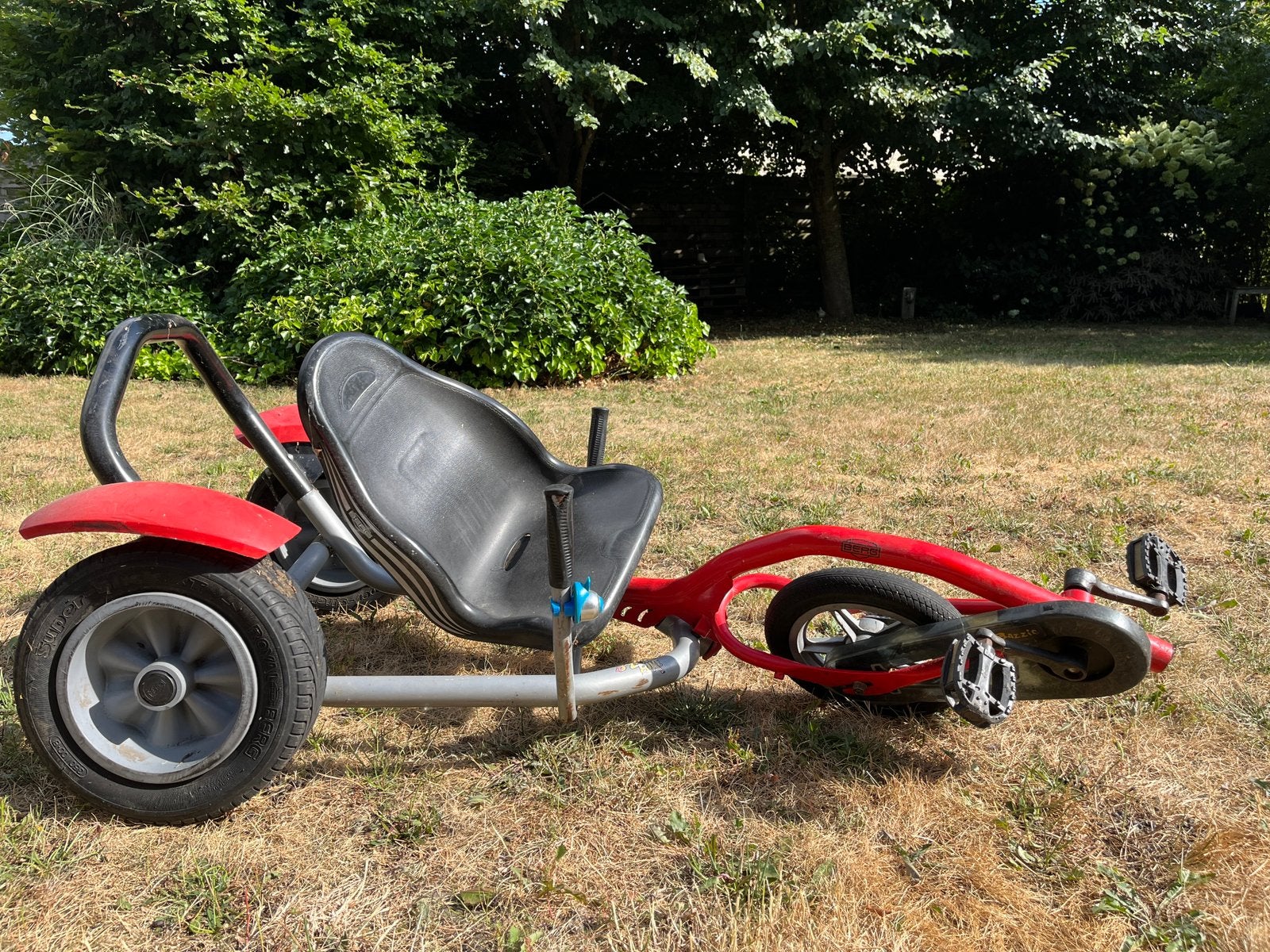 Berg ligfiets, Ophalen, Gebruikt