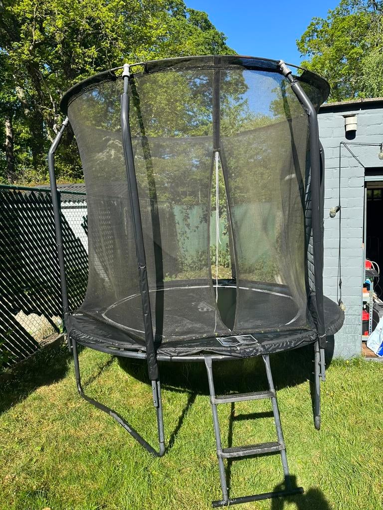 Trampoline, Ophalen, Gebruikt