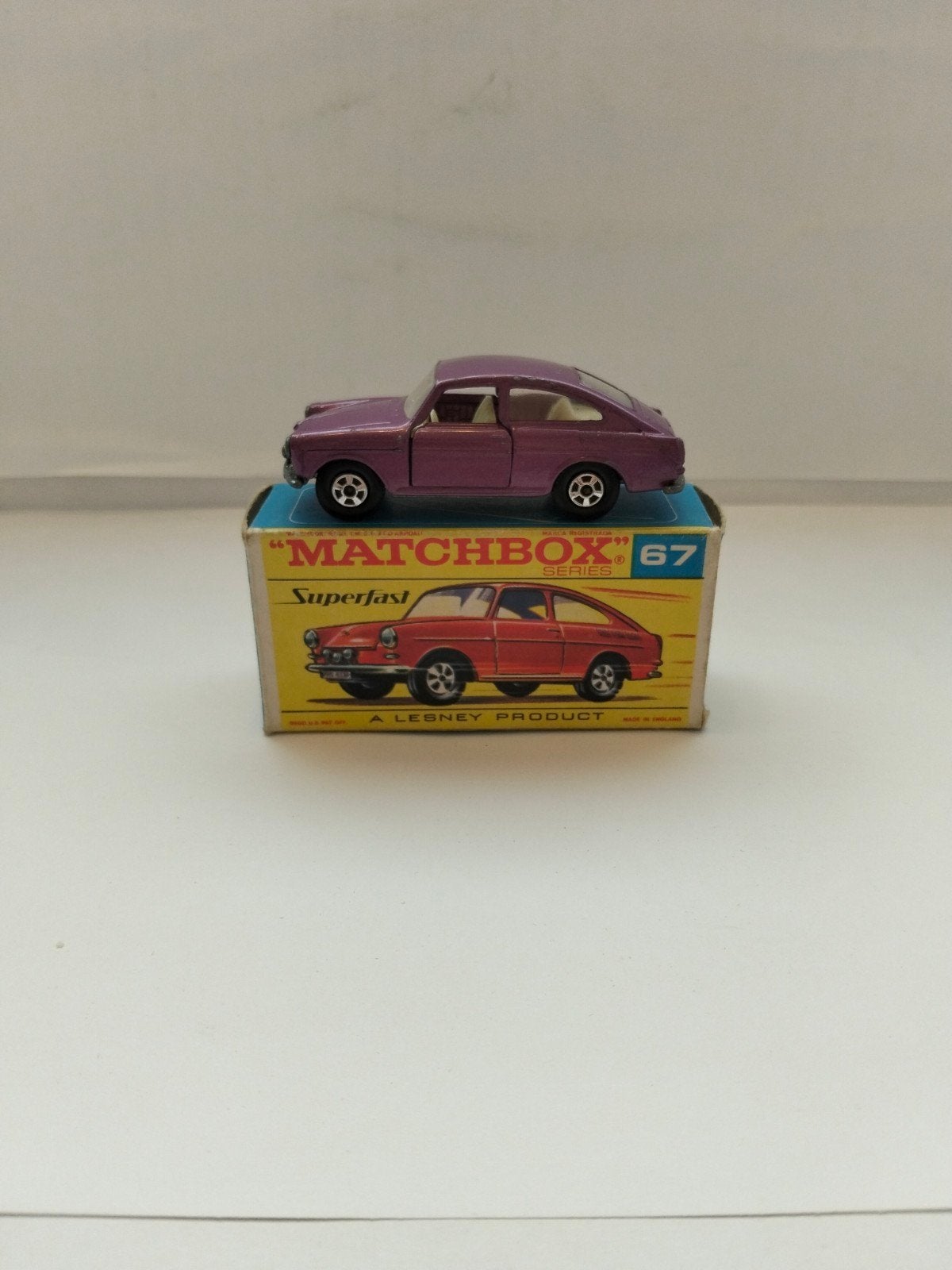 matchbox SUPERFAST nr67 Volkswagen 1600TL & F-box, Envoi