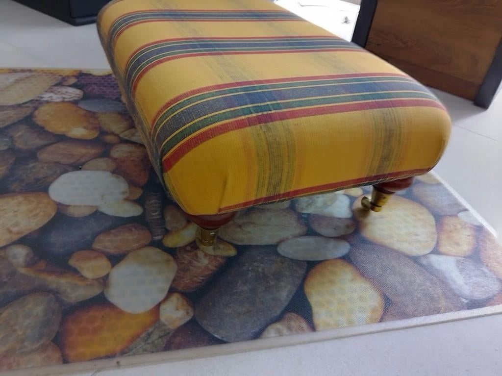 Hocker Schotse ruit, Huis en Inrichting, Ophalen, Gebruikt, Vintage, Stof