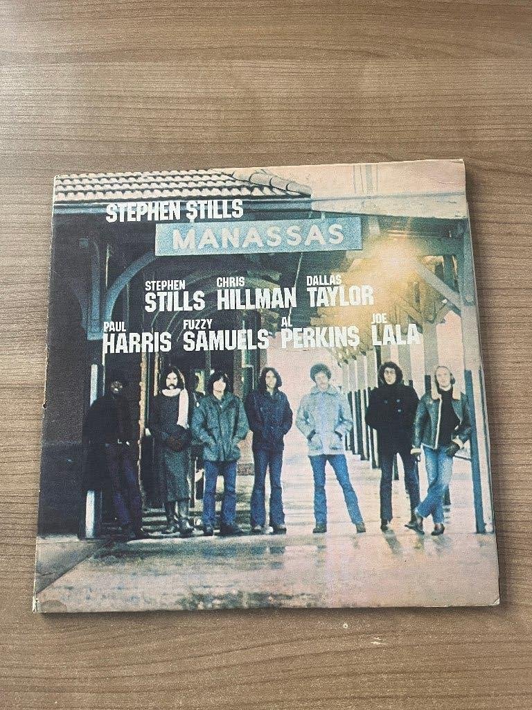 STEPHEN STILLS MANASSAS - MANASSAS, Enlèvement ou Envoi, Housse de protection extérieure, Utilisé, Double LP