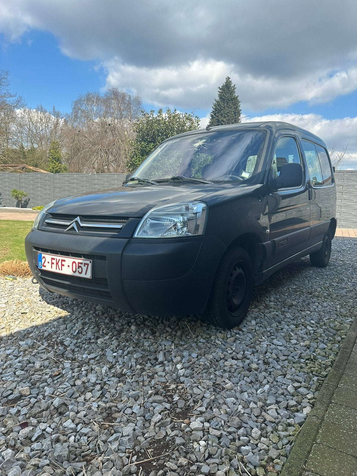 Citroën Berlingo | Lichte vracht | 1.6 HDI | AIRCO, Auto's, Citroën, Voorwielaandrijving, Airbags, 1600 cc, Zwart