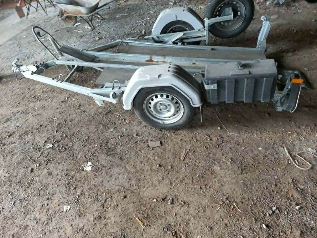 remorque moto homologuee 600kg, Ophalen, Gebruikt