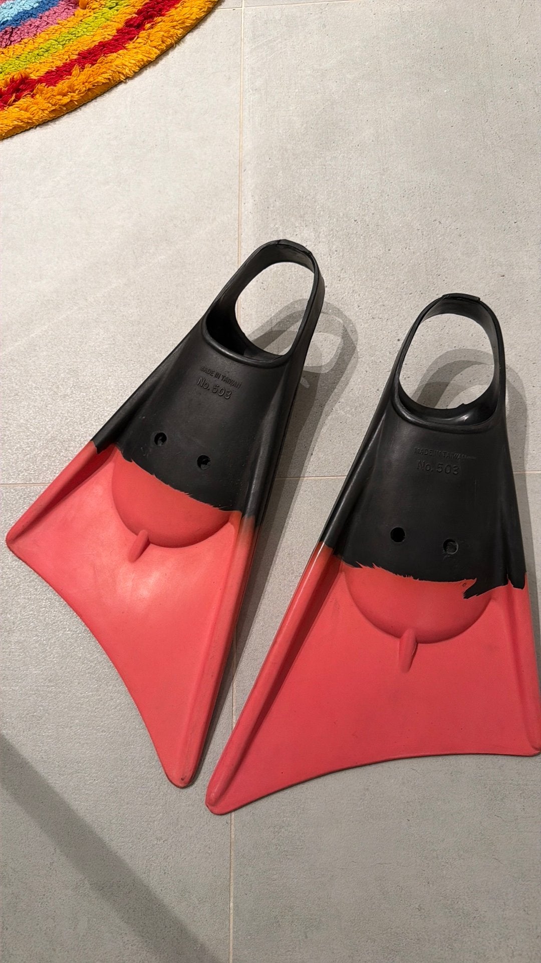 Zwemvliezen om te bodyboarden, Sports nautiques & Bateaux, Vêtements nautiques, Enlèvement, Utilisé
