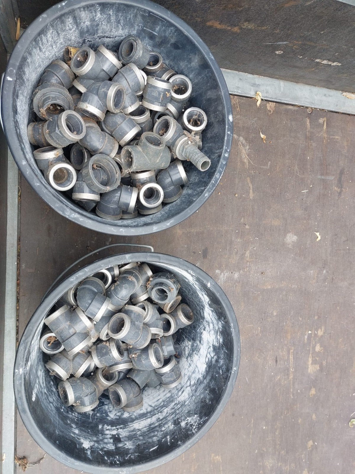 Koppelingen en leidingen, buizen., Doe-het-zelf en Bouw, Buizen en Afvoer, Ophalen, Dakgoot
