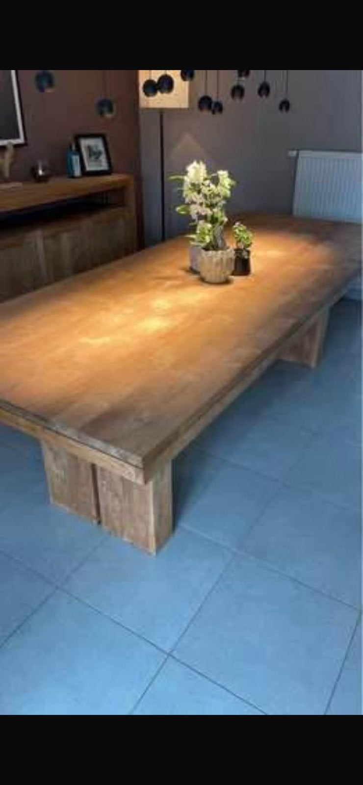 Table en teck, Maison & Meubles, Tables | Tables de salon, Enlèvement, Comme neuf