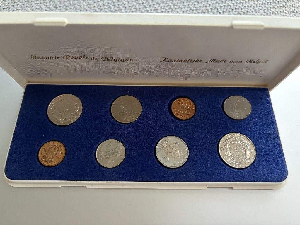 Pièce de monnaie Belgique  1977, Enlèvement ou Envoi, Autre, Série