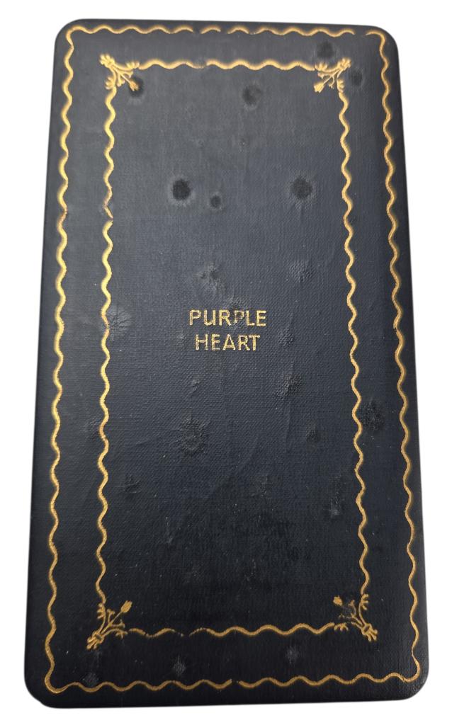a US WW2 purple heart box, Verzamelen, Ophalen of Verzenden