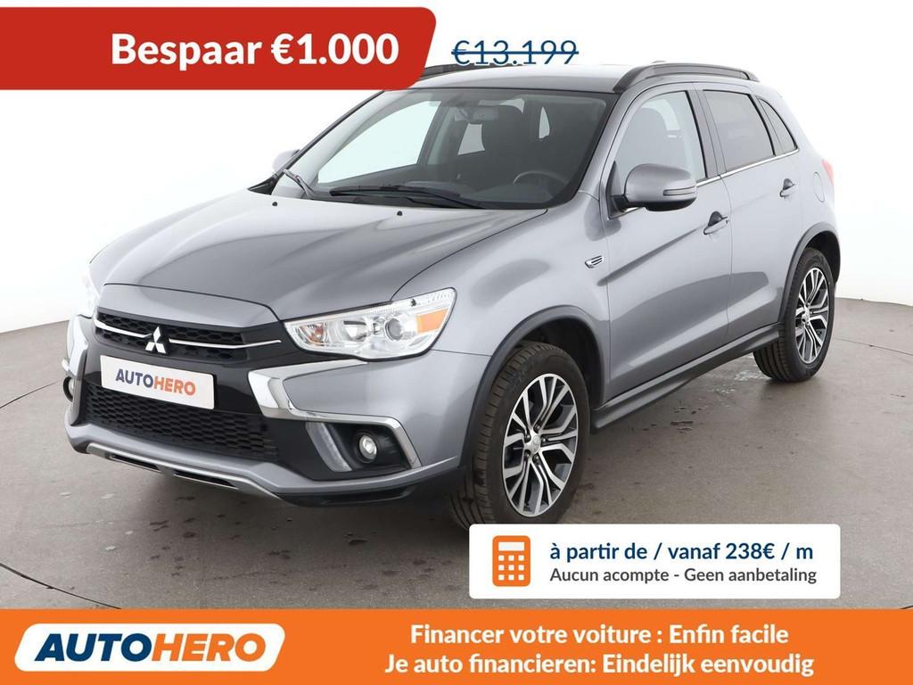 Mitsubishi ASX 1.6 Diamant Edition 2WD, Autos, Argent ou Gris, Achat, 1590 cm³, Noir